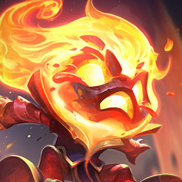 Amumu, a 4-cost Inferno unit in TFT Set 18